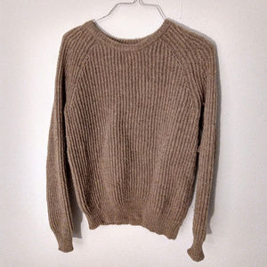 Muji Brown Wool Sweater